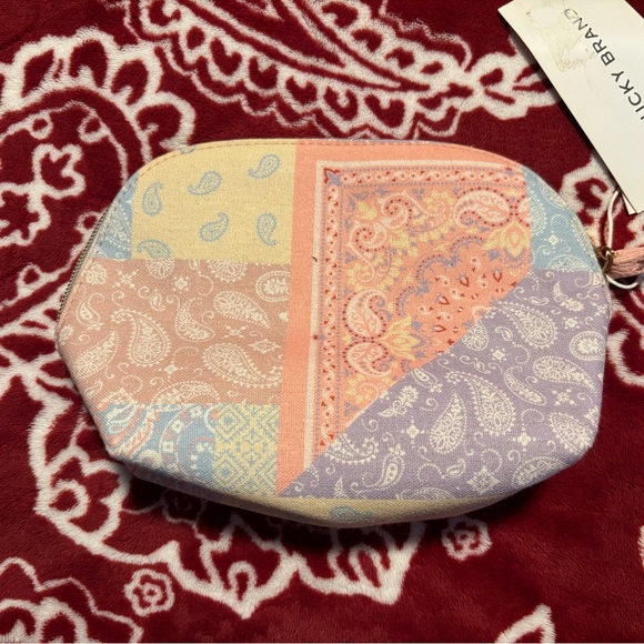 Lucky Brand Multicolor Paisley Cosmetic bag - Picture 2 of 4